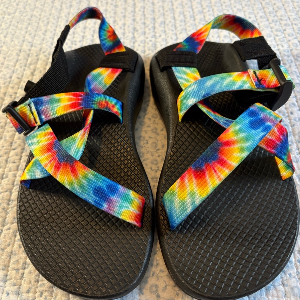 Chaco Women's Sandals - Tie-Dye and Black